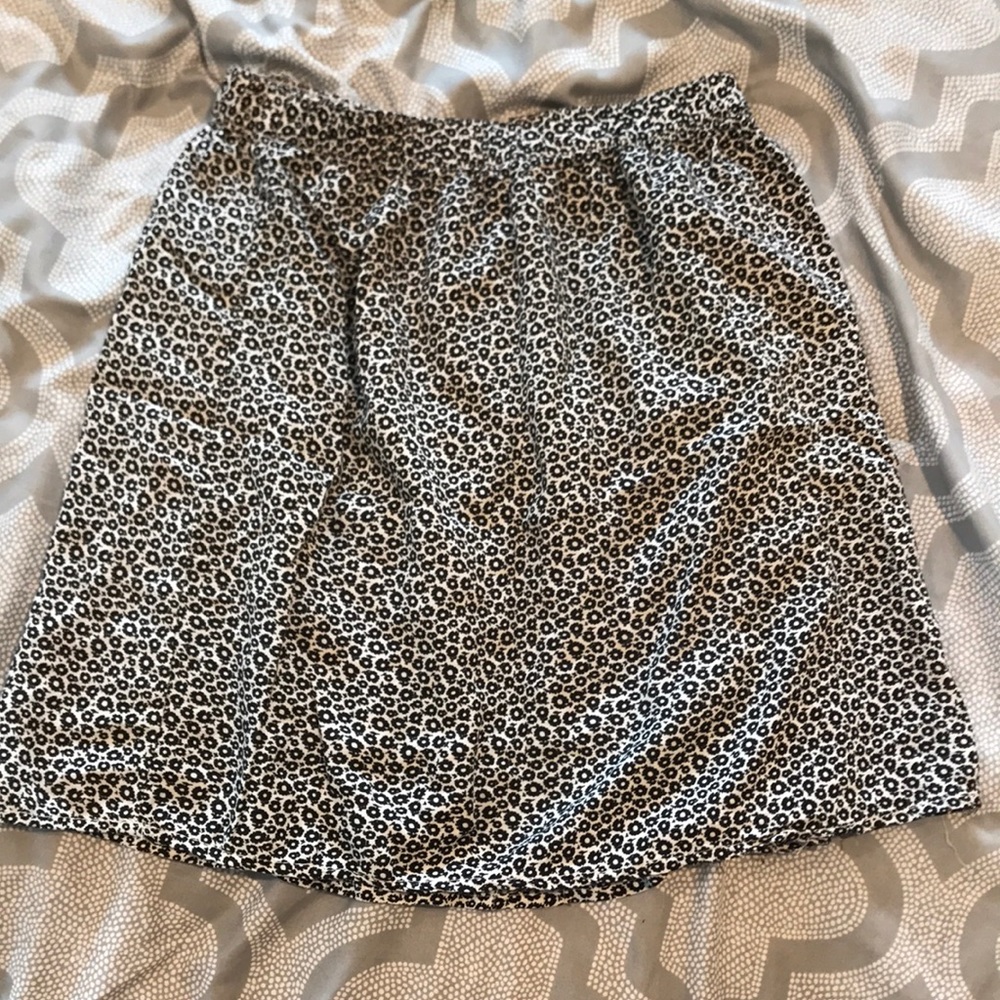 flowery H&M skirt